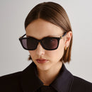 Gucci Emblem Ladies Sunglasses Black Frame GG1596SK-001