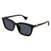 Gucci Emblem Ladies Sunglasses Black Frame GG1596SK-001 Gucci