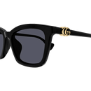 Gucci Emblem Ladies Sunglasses Black Frame GG1596SK-001
