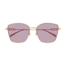 Gucci Ladies Sunglasses Gold Frame Pink GG1805SA-003 Gucci