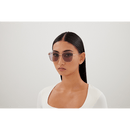 Gucci Ladies Sunglasses Gold Frame Pink GG1805SA-003 Gucci
