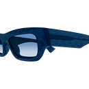 Gucci Men's Sunglasses Blue Monogram  GG1839S-008