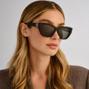 Gucci Emblem Ladies Sunglasses Black Frame GG1844SA-001
