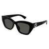Gucci Emblem Ladies Sunglasses Black Frame GG1844SA-001 Gucci