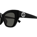 Gucci Emblem Ladies Sunglasses Black Frame GG1844SA-001
