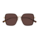 Gucci Emblem Ladies Sunglasses Brown Frame GG1850SA-003