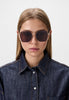 Gucci Emblem Ladies Sunglasses Brown Frame GG1850SA-003 Gucci