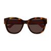 Gucci Sign Ladies Sunglasses Havana Frame GG1866SK-002 Gucci