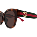 Gucci Sign Ladies Sunglasses Havana Frame GG1866SK-002