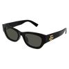 Gucci Emblem Ladies Sunglasses Black GG1954SA-001 Gucci