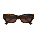 Gucci Emblem Ladies Sunglasses Havana Frame GG1954SA-002 Gucci