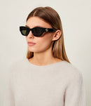 Gucci Emblem Ladies Sunglasses Havana Frame GG1954SA-002 Gucci
