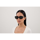 Gucci Emblem Ladies Sunglasses Black Frame GG1979SK-001