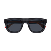 Gucci Sign Men's Sunglasses Grey Frame Gucci Stripe GG1991S-004 Gucci