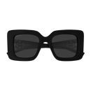 Gucci Emblem Ladies Sunglasses Black Frame GG2025S-001