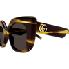 Gucci Emblem Ladies Sunglasses Havana GG2030S-003 Gucci