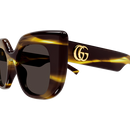 Gucci Emblem Ladies Sunglasses Havana  GG2030S-003
