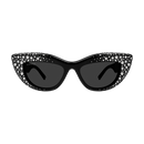 Gucci Emblem Ladies Sunglasses Crystal Black Frame GG2031S-005