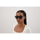 Gucci Ladies Cat-Eye Sunglasses Black Frame GG2032S-006 Gucci