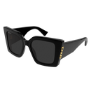 Gucci Ladies Cat-Eye Sunglasses Black Frame GG2039S-001
