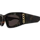 Gucci Ladies Sunglasses Havana Frame GG2040S-003