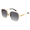 Gucci Sign Ladies Sunglasses Gold GG2053S-002 Gucci