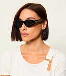 Gucci Sign Ladies Sunglasses Black Frame Monogram GG2065S-001 Gucci