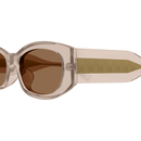 Gucci Sign Ladies Sunglasses Brown Frame Monogram GG2068SA-003 Gucci