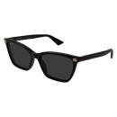 Gucci Emblem Ladies Sunglasses Black Frame GG2111S-001