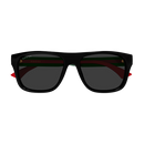 Gucci Sign Men's Sunglasses Black Frame Gucci Stripe GG2119S-001