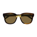 Gucci Emblem Ladies Sunglasses Havana Frame GG2126SK-003 Gucci