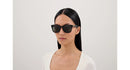 Gucci Emblem Ladies Sunglasses Havana Frame GG2126SK-003 Gucci