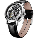 Rotary Greenwich Watch Men's Black Leather Automatic GS05350/02 Rotary