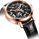 Rotary Greenwich Watch Men's Black Leather Automatic GS05354/04 - WatchStatus Ltd