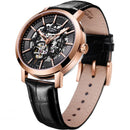 Rotary Greenwich Watch Men's Black Leather Automatic GS05354/04 - WatchStatus Ltd