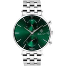 GANT Park Hill Day-Date II Men's Watch Green Silver GTG121018