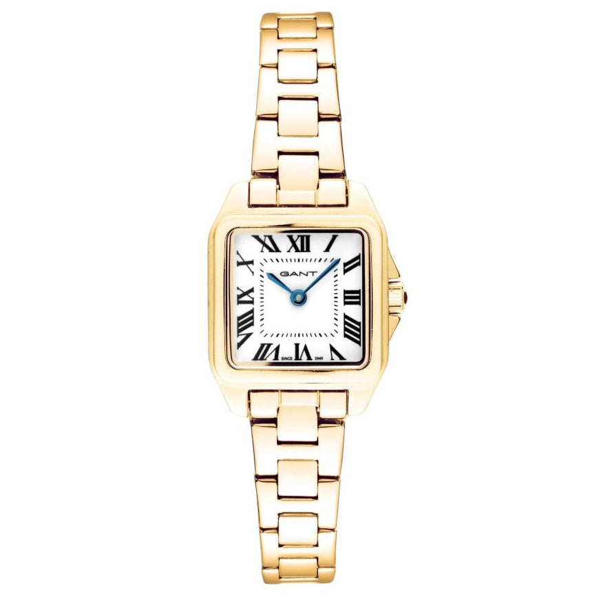 GANT Seneca Ladies Watch Gold White Roman Dial GTG193003