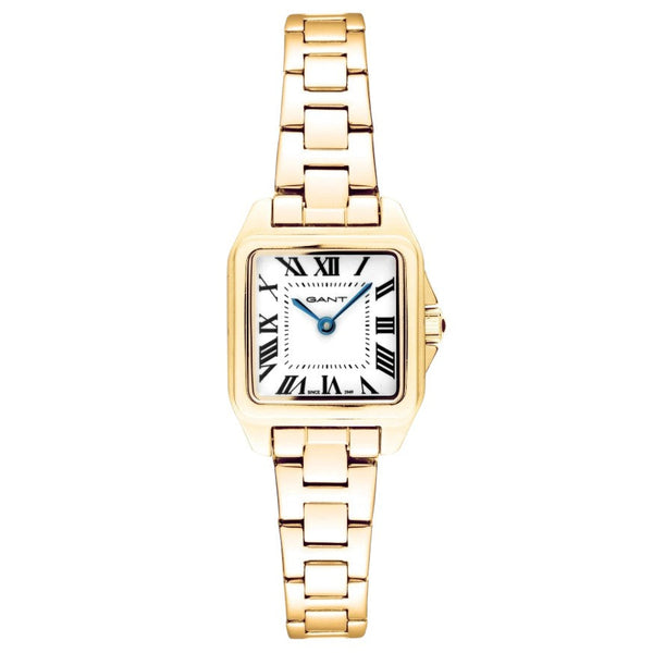 GANT Seneca Ladies Watch Gold White Roman Dial GTG193003