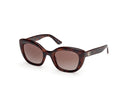 Guess Ladies Sunglasses Havana GU00196 52F Guess