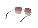 Guess Ladies Sunglasses Gold GU00285 32F Guess