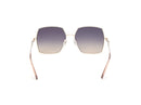 Guess Ladies Sunglasses Gold GU00285 59W Guess