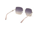 Guess Ladies Sunglasses Gold GU00285 59W Guess