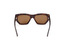 Guess Ladies Sunglasses Havana GU00291 52E Guess