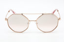 Guess Sunglasses Ladies Rose Gold Round GU7636-28U - WatchStatus Ltd