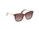 Guess Ladies Sunglasses Havana GU7886 52F Guess
