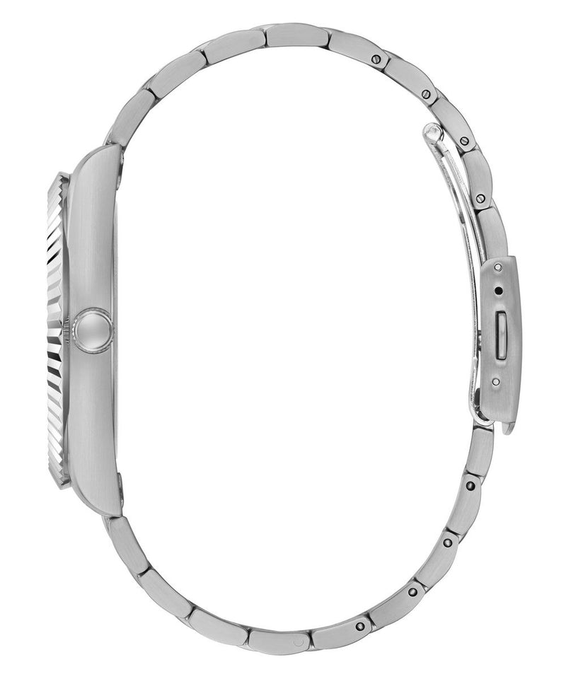 Guess Connoisseur Men's Watch Blue Silver Day/Date GW0265G7