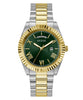 Guess Connoisseur Men's Watch Two-Tone Green Dial GW0265G8 Guess