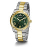 Guess Connoisseur Men's Watch Two-Tone Green Dial GW0265G8 Guess