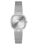 Guess Tapestry Ladies Watch Silver Mesh GW0354L1