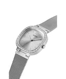Guess Tapestry Ladies Watch Silver Mesh GW0354L1